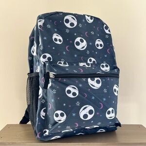 Disney The Nightmare Before Christmas Black Interior Backpack